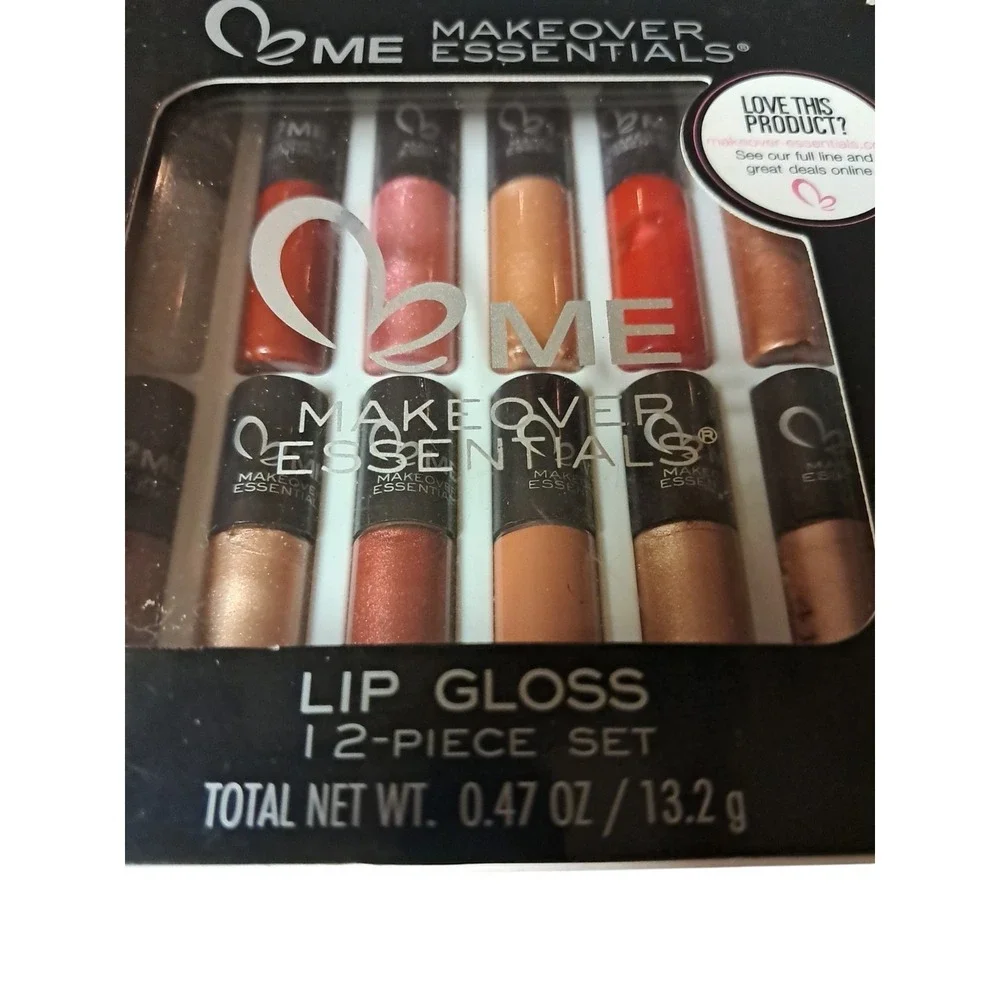 ME Makeover Essentials Lip Gloss 12 Piece Set Minis